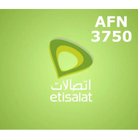 Etisalat 3750 AFN Mobile Top-up AF