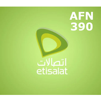 Etisalat 390 AFN Mobile Top-up AF