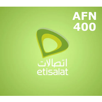 Etisalat 400 AFN Mobile Top-up AF