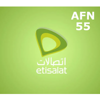 Etisalat 55 AFN Mobile Top-up AF