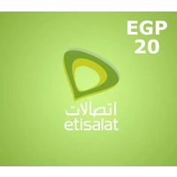 Etisalat 20 EGP Mobile Top-up EG