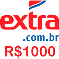Extra.com 1000 BRL Gift Card BR