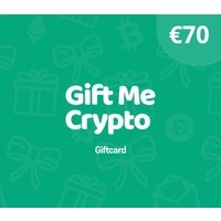 Gift Me Crypto €70 Gift Card
