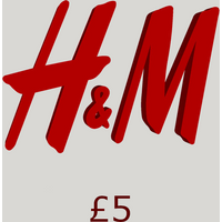 H&M £5 Gift Card UK