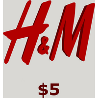 H&M $5 Gift Card US
