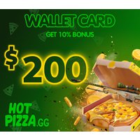 HOTPIZZA.GG $200 Gift Card