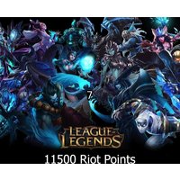 League of Legends 11500 RP Prepaid Card TR
