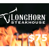 LongHorn Steakhouse $75 Gift Card US