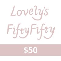 Lovely's Fifty Fifty $50 Gift Card US