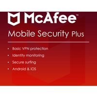 McAfee Mobile Security Plus VPN Key (1 Year / Unlimited Devices)
