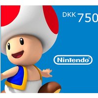 Nintendo eShop Prepaid Card 750 DKK DK Key