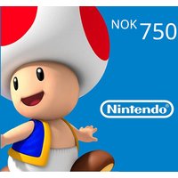 Nintendo eShop Prepaid Card 750 NOK NO Key