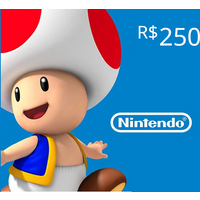 Nintendo eShop Prepaid Card R$250 BR Key