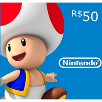 Nintendo eShop Prepaid Card R$50 BR Key