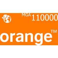 Orange 110000 MGA Mobile Top-up MG