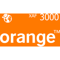 Orange 3000 XAF Mobile Top-up CF