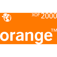 Orange 2000 XOF Mobile Top-up GW