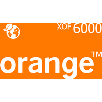 Orange 6000 XOF Mobile Top-up GW