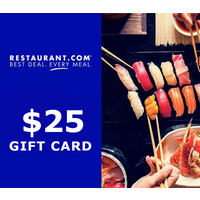 Restaurant.com $25 eGift Card US
