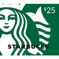 Starbucks $25 Gift Card US