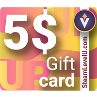 SteamLevelU 5 USD Gift Card