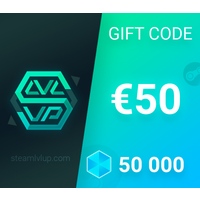 SteamlvlUP €50 Gift Code