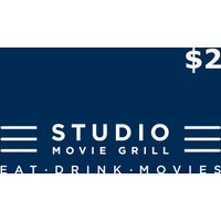 Studio Movie Grill $2 Gift Card US