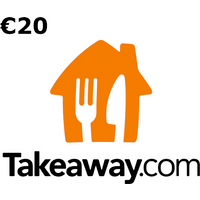 Takeaway.com €20 Gift Card BE