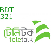 Teletalk 321 BDT Mobile Top-up BD