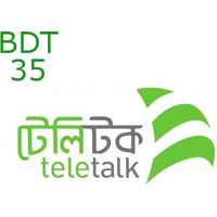 Teletalk 35 BDT Mobile Top-up BD