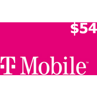T-Mobile $54 Mobile Top-up US