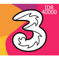 Tri 40000 IDR Mobile Top-up ID