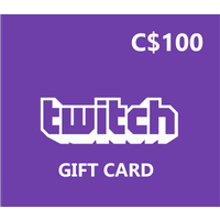 Twitch C$100 Gift Card CA