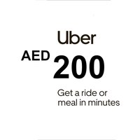 Uber 200 AED AE Gift Card