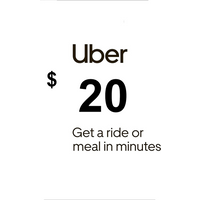 Uber USD 20 Gift Card US