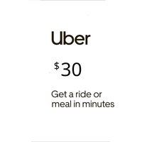 Uber USD 30 Gift Card US