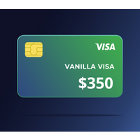 Vanilla VISA $350 US