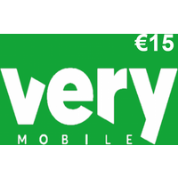 Very Mobile €15 Mobile Top-up IT