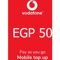 Vodafone Mobile Phone E£50 Gift Card EG