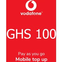 Vodafone 100 GHS Mobile Top-up GH