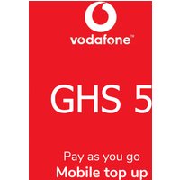 Vodafone 5 GHS Mobile Top-up GH