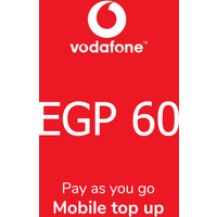 Vodafone 60 EGP Mobile Top-up EG