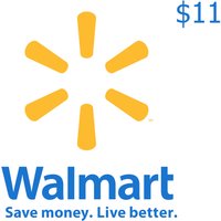 Walmart $11 Gift Card US