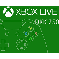 XBOX Live 250 DKK Prepaid Card DK