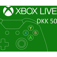 XBOX Live 50 DKK Prepaid Card DK