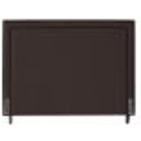 Cabeceira Cama Box Casal King Size MaÃsa 195cm Com Frame Suede Marrom - Desk Design