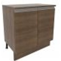 Balcão Armário de Cozinha 80 cm 2 Portas Rustic Glamy Madesa