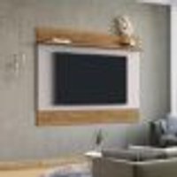 Jogo Painel e Rack Toussaint Cinamomo Off White