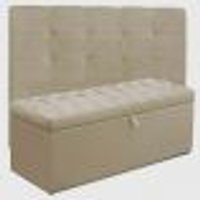 Kit Cabeceira Jordania+ Calçadeira Itália Queen 160 CM Suede Bege - D A Decor