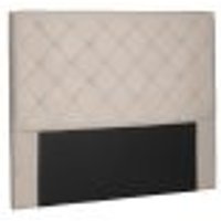 Cabeceira Casal 1,40m Tânia Suede Bege - Pallazio